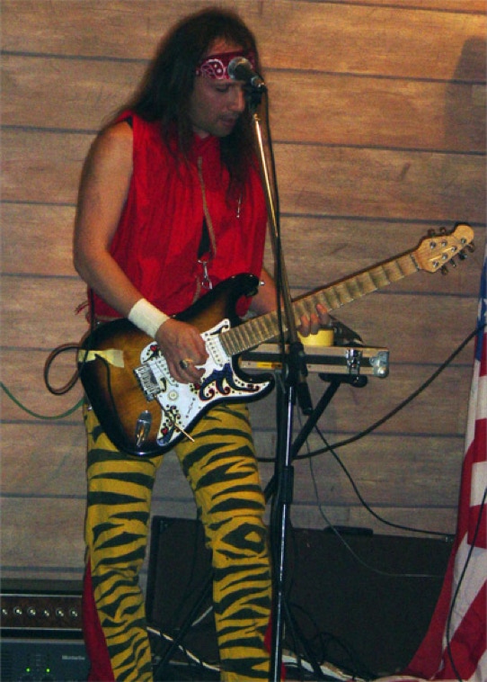 Andrea Rock, Andrea Buson, chitarra elettrica