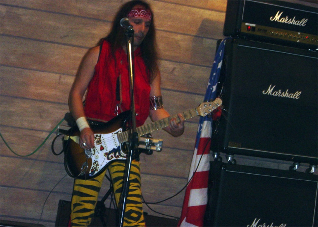 Andrea Rock, Andrea Buson, chitarra elettrica